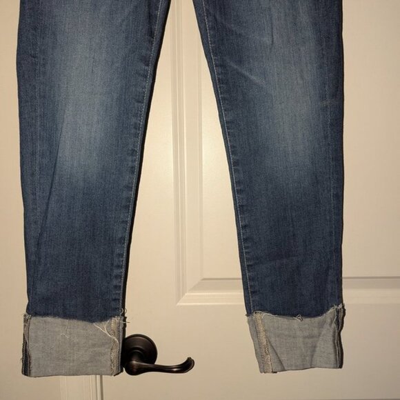 AG Adriano Goldschmied Stevie Low-Rise Cuff Crop Capri Ambit Wash Jeans Pants 2 - Picture 9 of 10